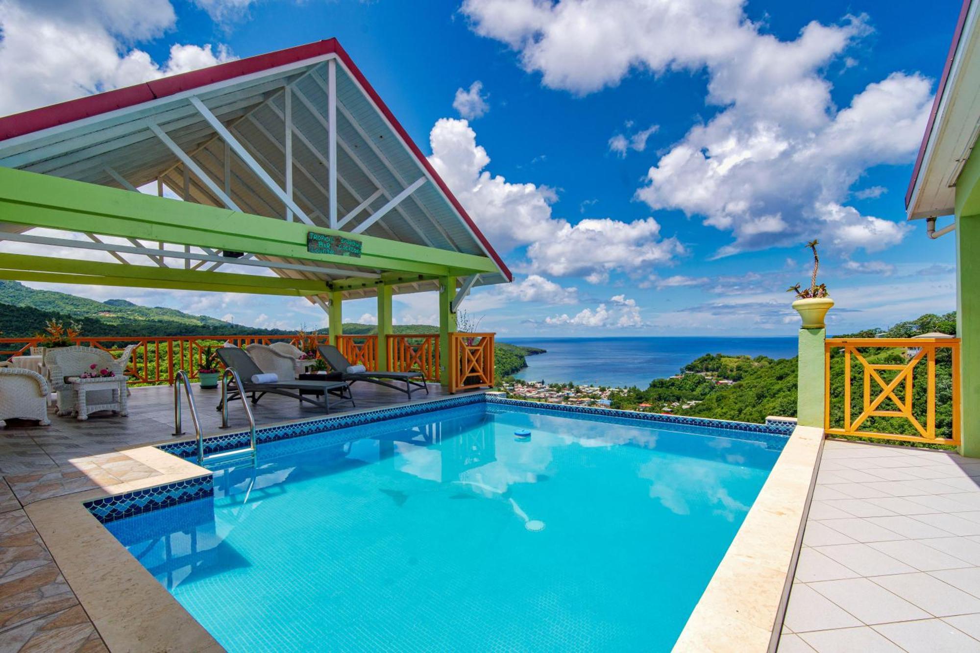 Tropical Paradise View Anse La Raye Exterior foto