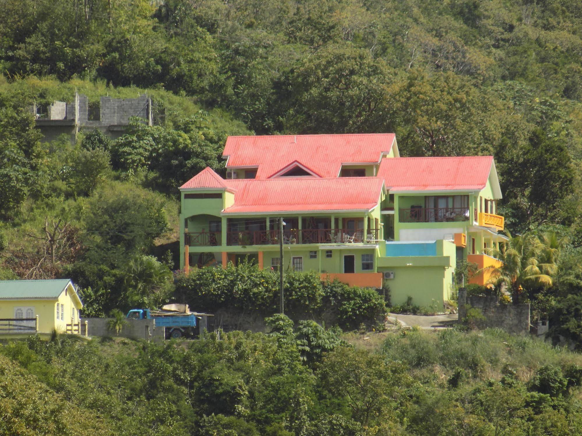 Tropical Paradise View Anse La Raye Exterior foto